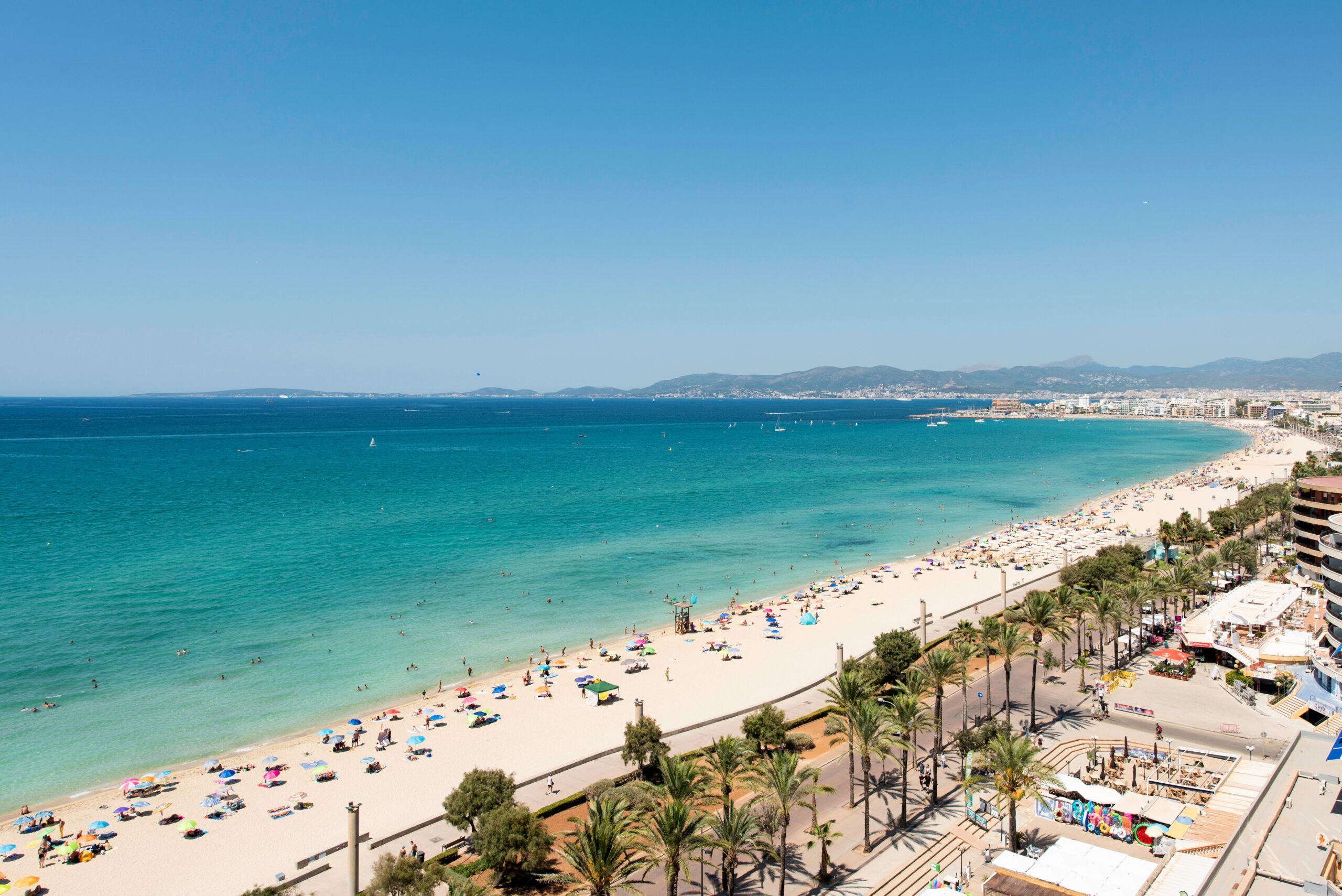 palma de mallorca beach spain
